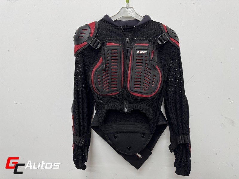 Pare pierre / Gilet de protection moto cross quad enfant noir