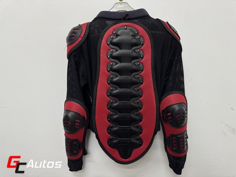 Pare pierre / Gilet de protection moto cross quad enfant noir