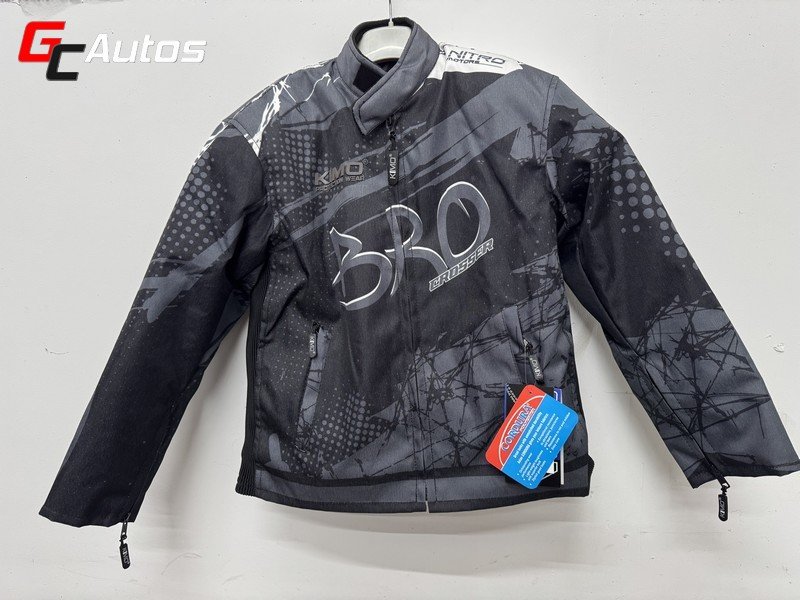 Nitro Blouson Veste Moto pour Enfant Racing Team noir