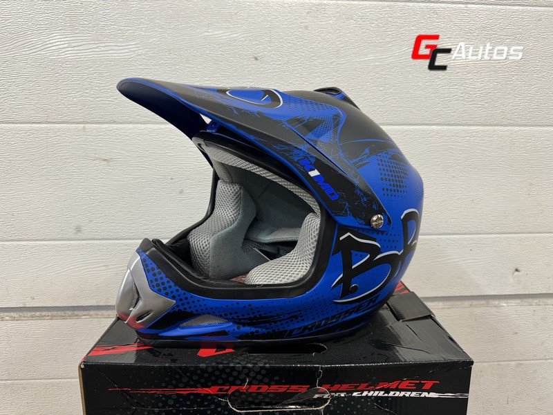 CASQUE ENFANT GPX HOMOLOGUÉ ECER 22-05 BLEU