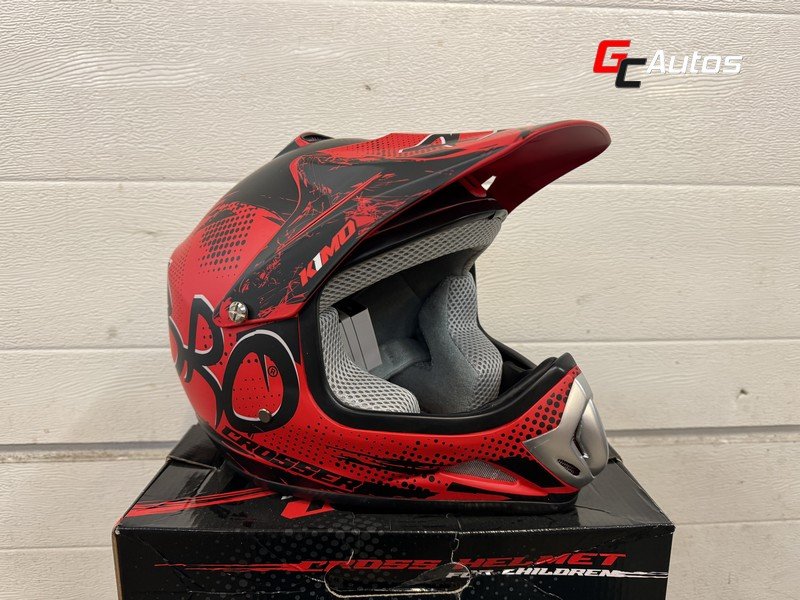 CASQUE ENFANT GPX HOMOLOGUÉ ECER 22-05 ROUGE