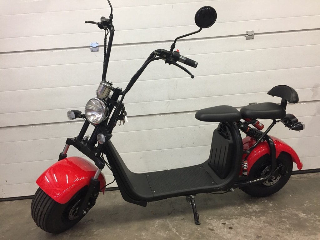 Scooter électrique Citycoco 1500w - rouge