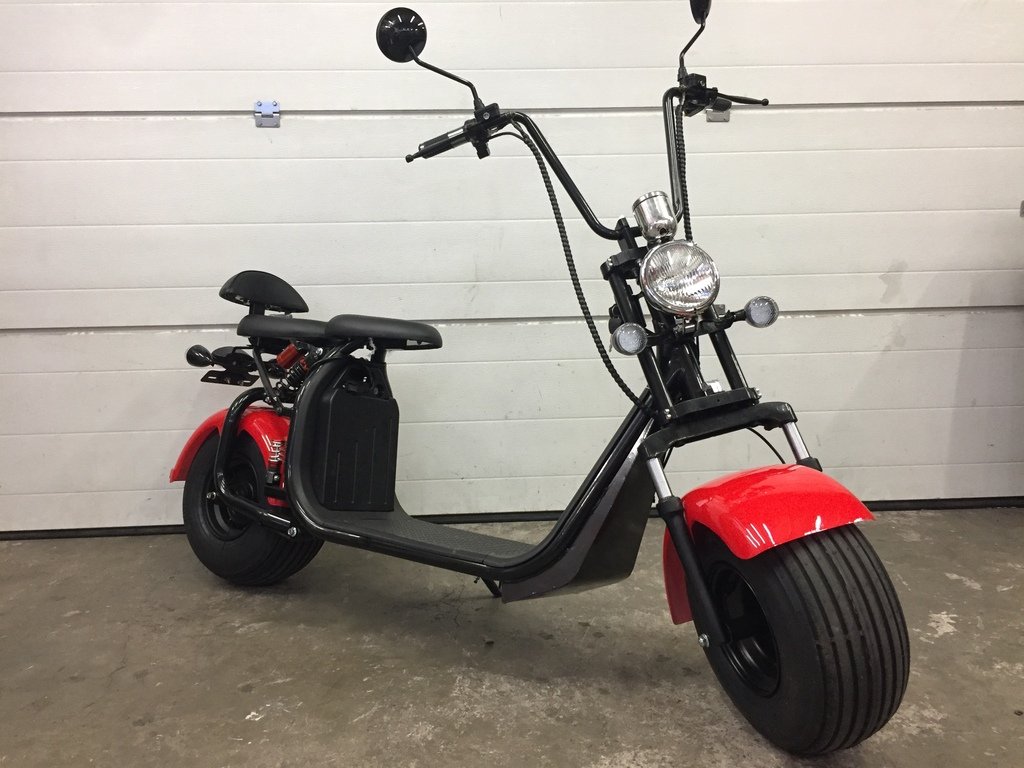 Scooter électrique Citycoco 1500w - rouge