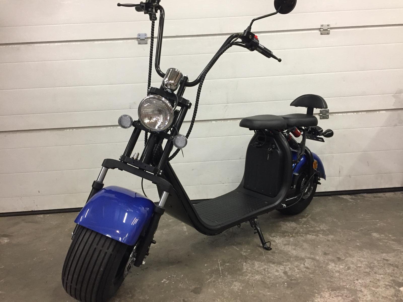 Scooter électrique Citycoco 1500w - bleu