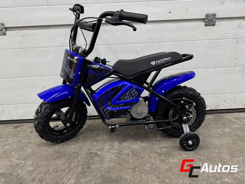 Moto électrique FLEE 24V - 300W (3/5 ans) - bleu