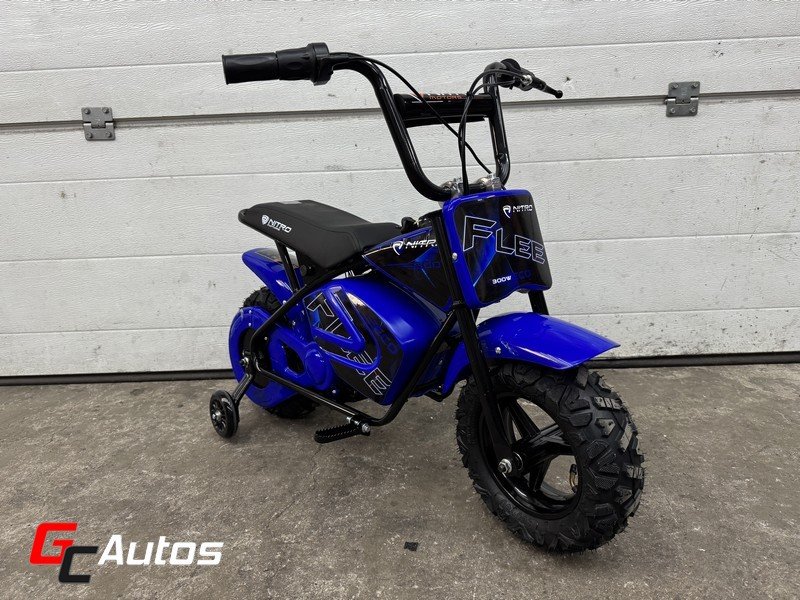 Moto électrique FLEE 24V - 300W (3/5 ans) - bleu