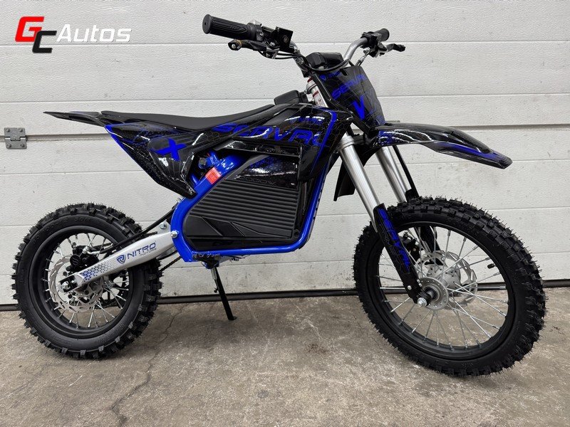 Moto électrique Serval 2000W - 14/12 60V - 20AH (dès 9 ans) - bleu