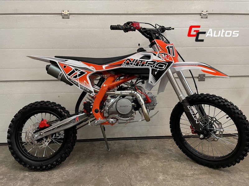 Dirt bike Dorado 125 cc  17/14 - orange