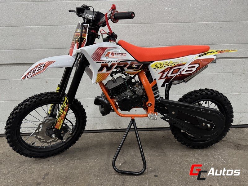 Dirt bike NRG 50 cc 14/12 luxe (Dès 8 ans) - orange