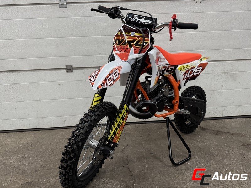 Dirt bike NRG 50 cc 14/12 luxe (Dès 8 ans) - orange