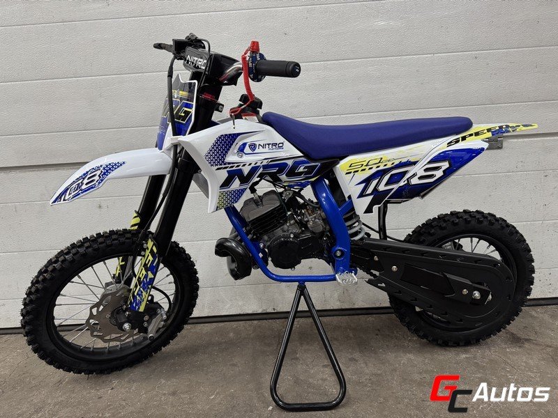 Dirt bike NRG 50 cc 14/12 luxe (Dès 8 ans) - bleu