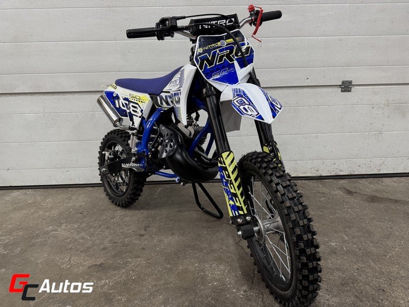 Dirt bike NRG 50 cc 14/12 luxe (Dès 8 ans) - bleu