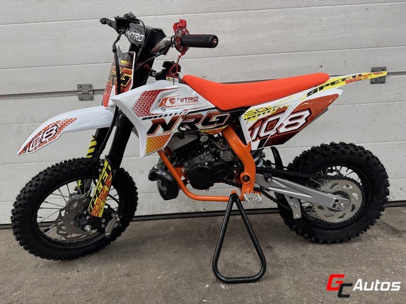 Dirt bike NRG 12/10 Luxe (Dès 6 ans) - orange