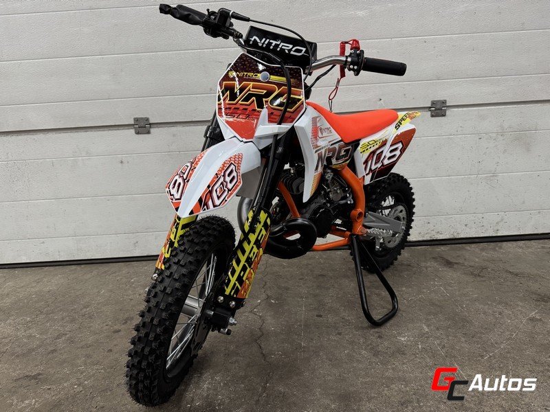 Dirt bike NRG 12/10 Luxe (Dès 6 ans) - orange