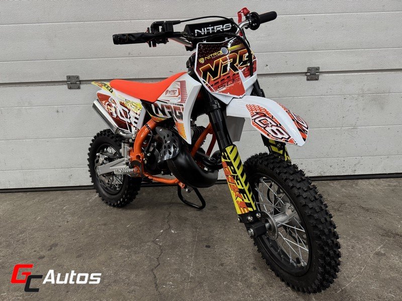Dirt bike NRG 12/10 Luxe (Dès 6 ans) - orange