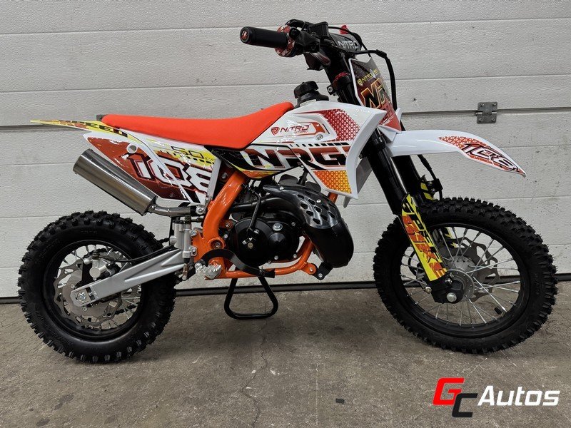 Dirt bike NRG 12/10 Luxe (Dès 6 ans) - orange