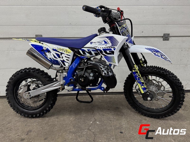Dirt bike NRG 12/10 Luxe (Dès 6 ans) - bleu