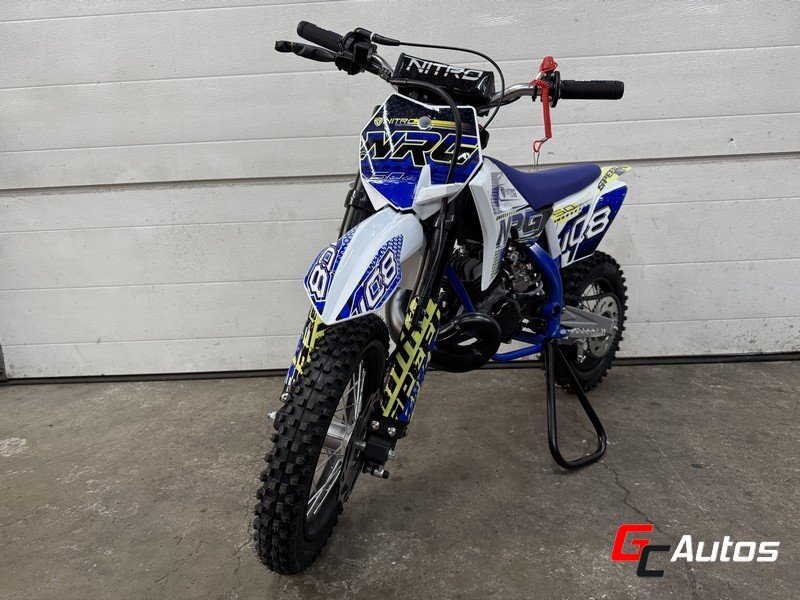 Dirt bike NRG 12/10 Luxe (Dès 6 ans) - bleu
