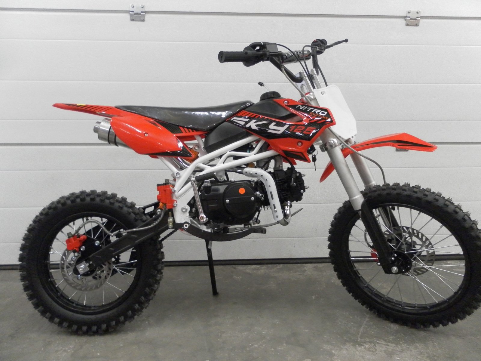 Dirt bike sky 125cc - orange