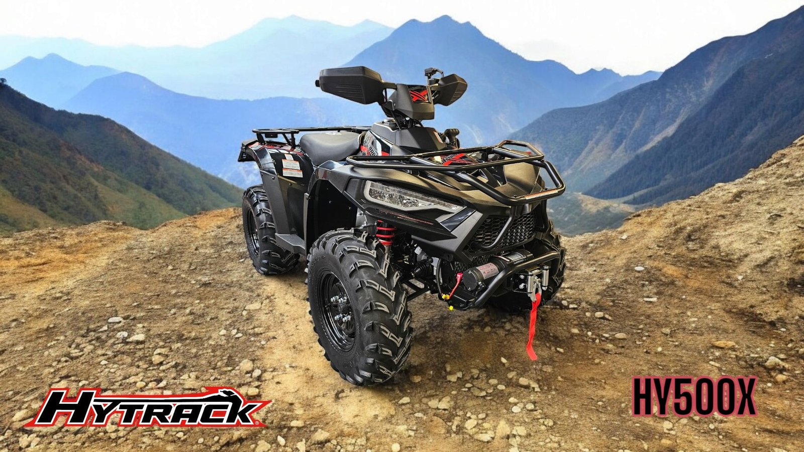 Quad Hytrack HY500 X 4x4  - noir