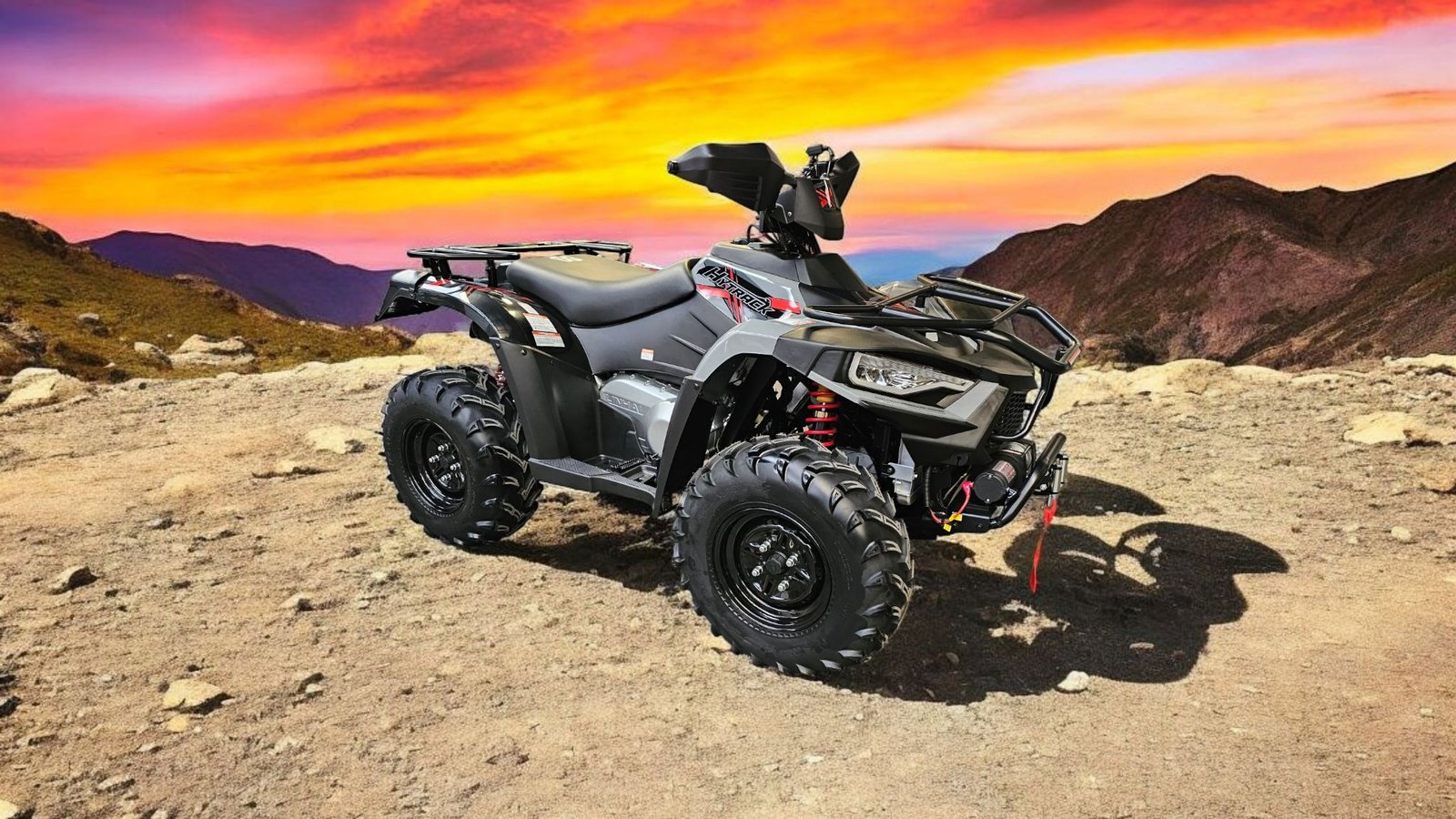 Quad Hytrack HY500 X EPS 4x4  - noir