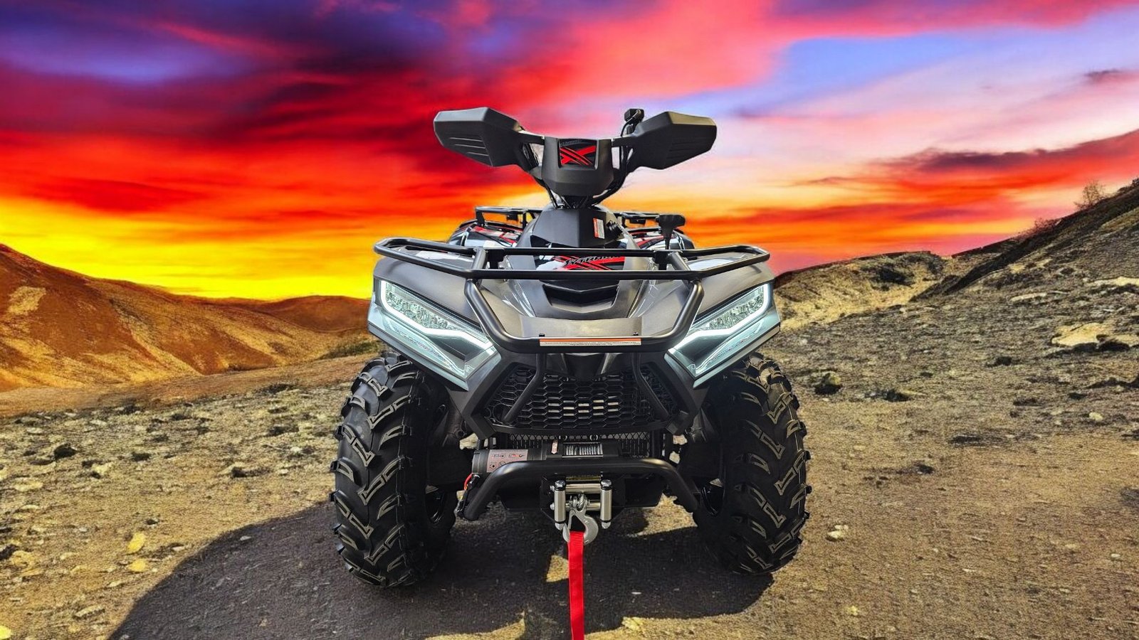 Quad Hytrack HY500 X EPS 4x4  - noir