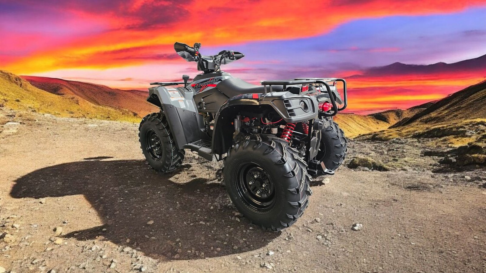 Quad Hytrack HY500 X EPS 4x4  - noir
