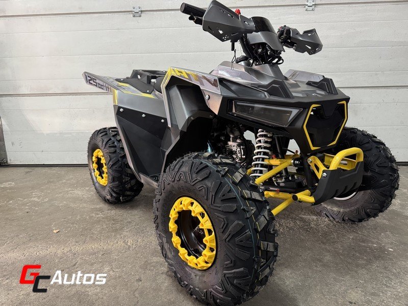 Quad Nitro Hulk 125cc 8 pouces automatique (10ans et +) - gris