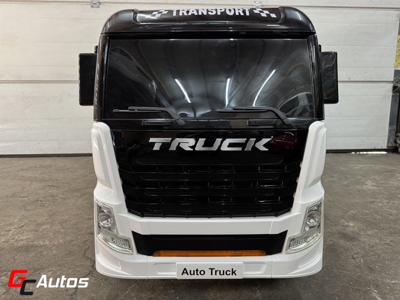 Camion électrique porte container 4x35w (10 mois /5 ans)  - blanc