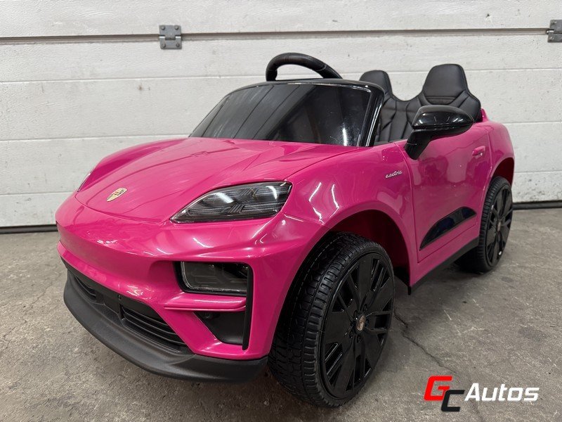 Voiture électrique Porsche Macan - rose