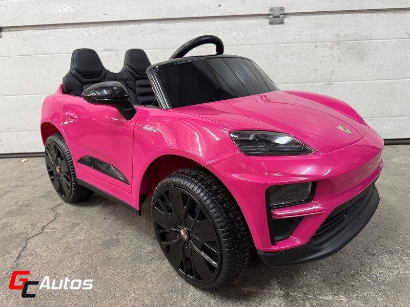 Voiture électrique Porsche Macan - rose