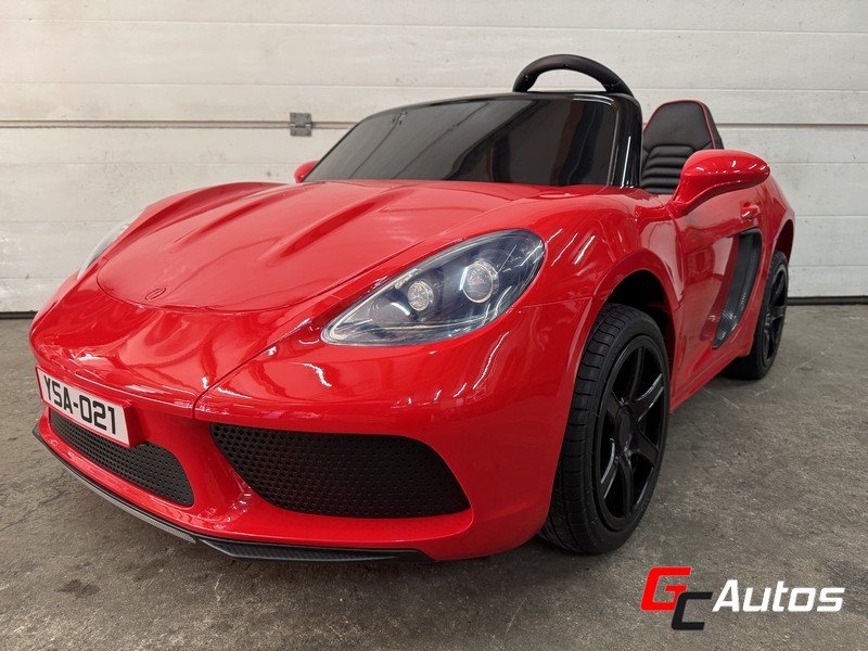 Porsche Panamera électrique XXL 48V Brushless 180 cm 600 Watts 2 places (Dès 5 ans)  - rouge 